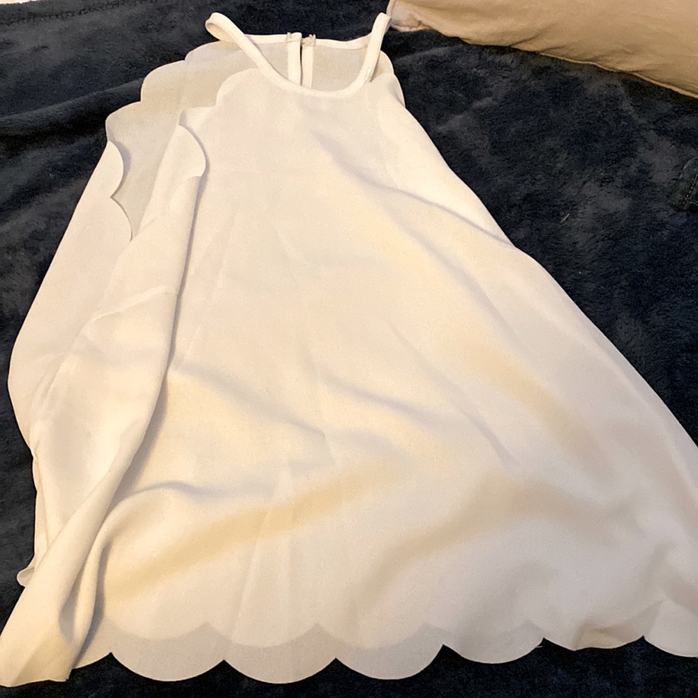 White flared blouse size m from SHEIN